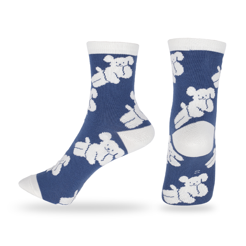 Hombres moda algodón rico jacquard estampado vestido casual invisible calcetines sin costuras