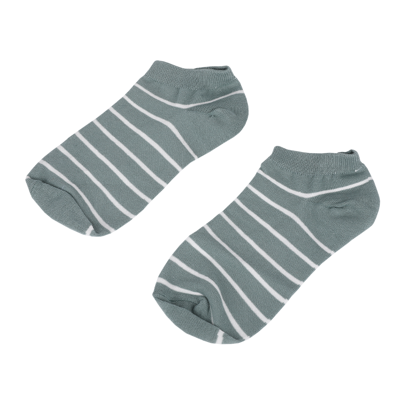 Calcetines de corte bajo a cuadros con rayas clásicas para damas al por mayor o personalizadas