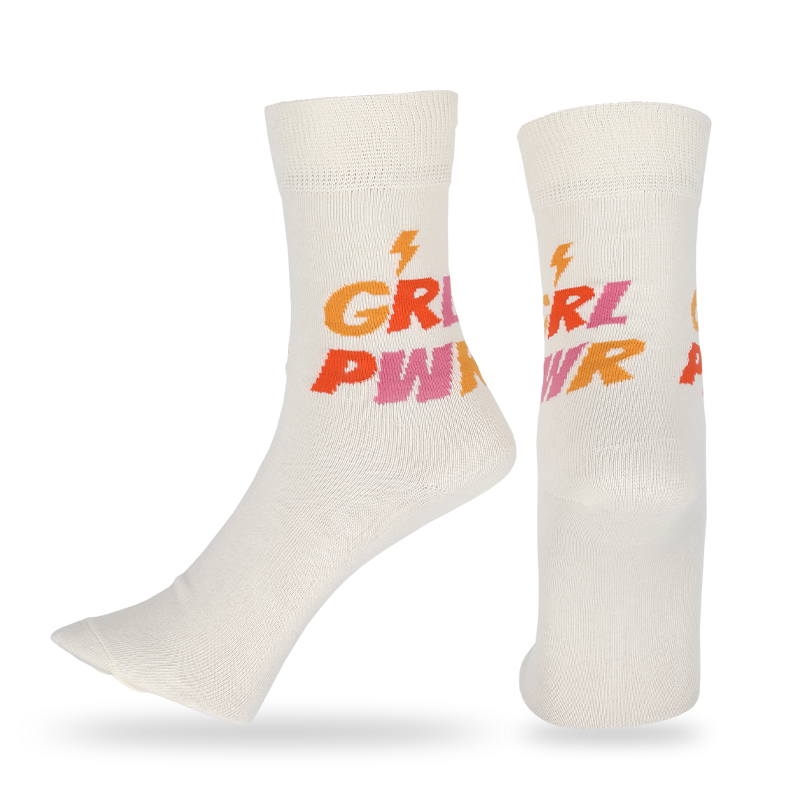 Colores y diseños personalizados para hombres calcetines clásicos con letras