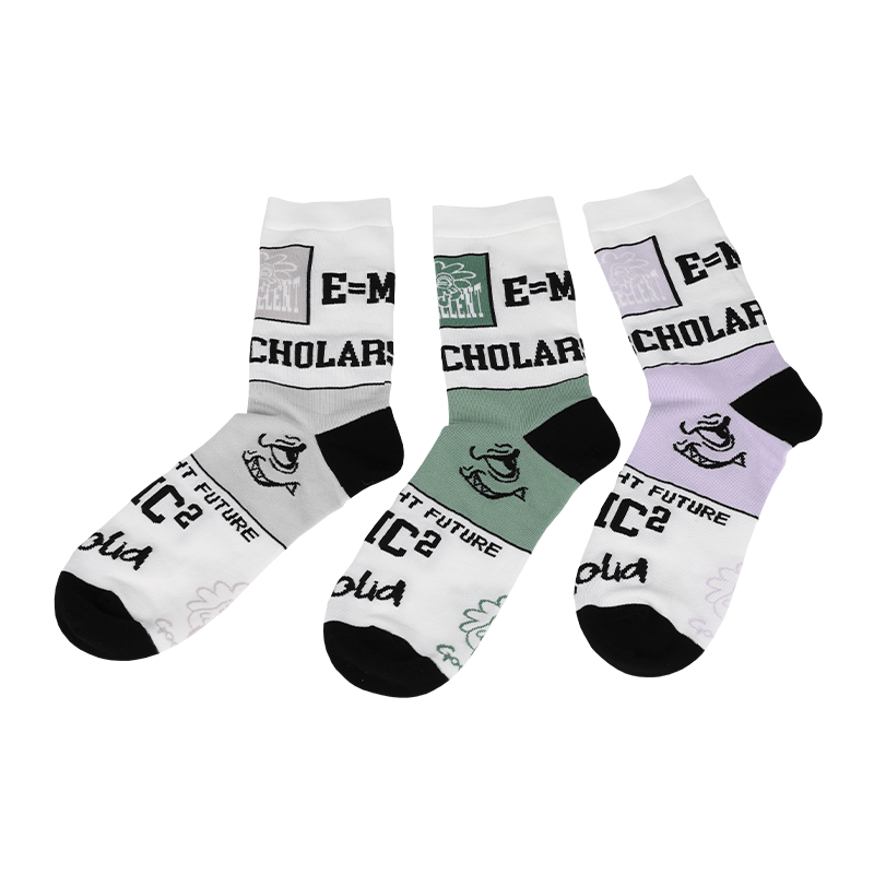 calcetines de vestir de hombre de negocios con un rico diseño de jacquard y un patrón abstracto