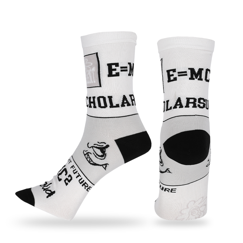 calcetines de vestir de hombre de negocios con un rico diseño de jacquard y un patrón abstracto