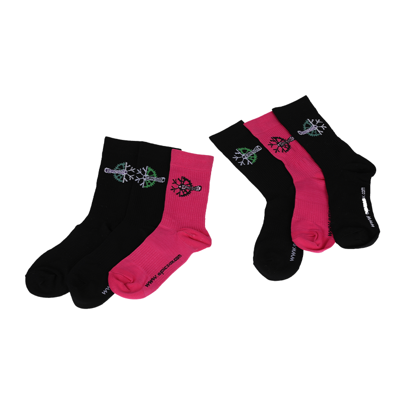 ODM senderismo trekking ciclismo compresión deporte atlético mid-tube calcetines