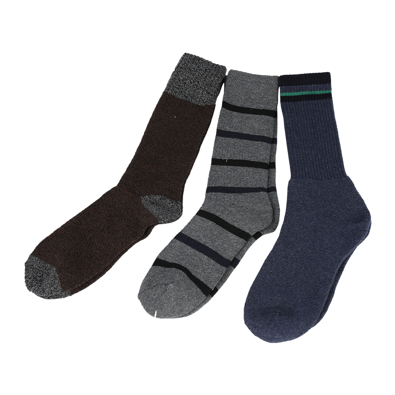 Calcetines básicos térmicos de invierno con cojín de rizo, calcetines de trabajo para el mercado australiano
