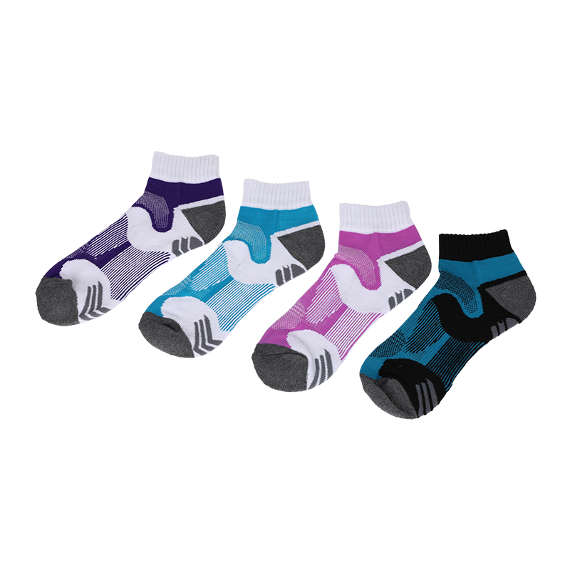 Calcetines deportivos absorbentes de secado rápido con diseño de malla transpirable