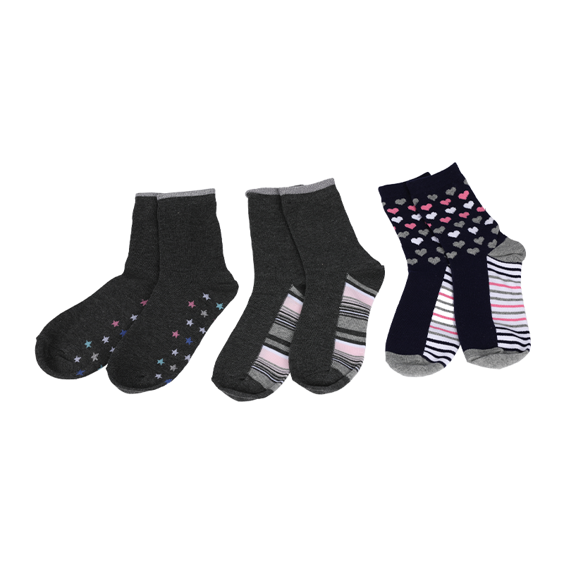 Calcetines novedosos de jacquard para niños OEM personalizados con suela de diseño delicado, estilo europeo