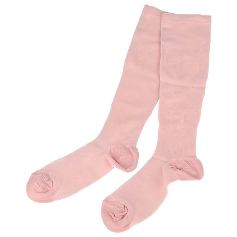 Calcetines hasta la rodilla de compresión suave para fitness, cómodos, finos, hasta la rodilla, para senderismo, ciclismo y montañismo