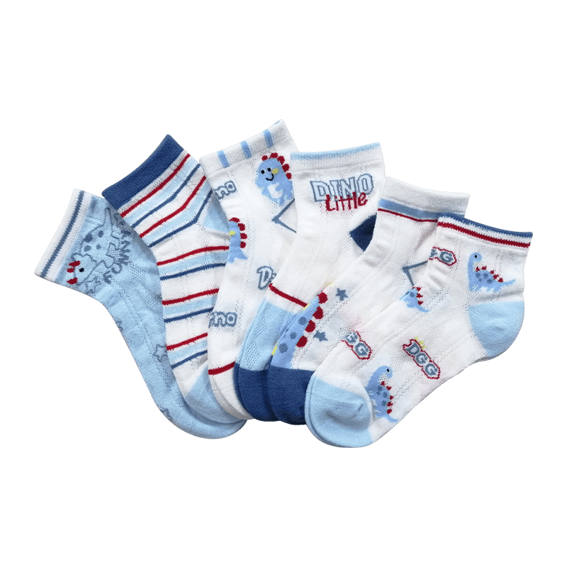 Calcetines finos transpirables de malla de cocodrilo para bebé dulce y encantador de la temporada de verano