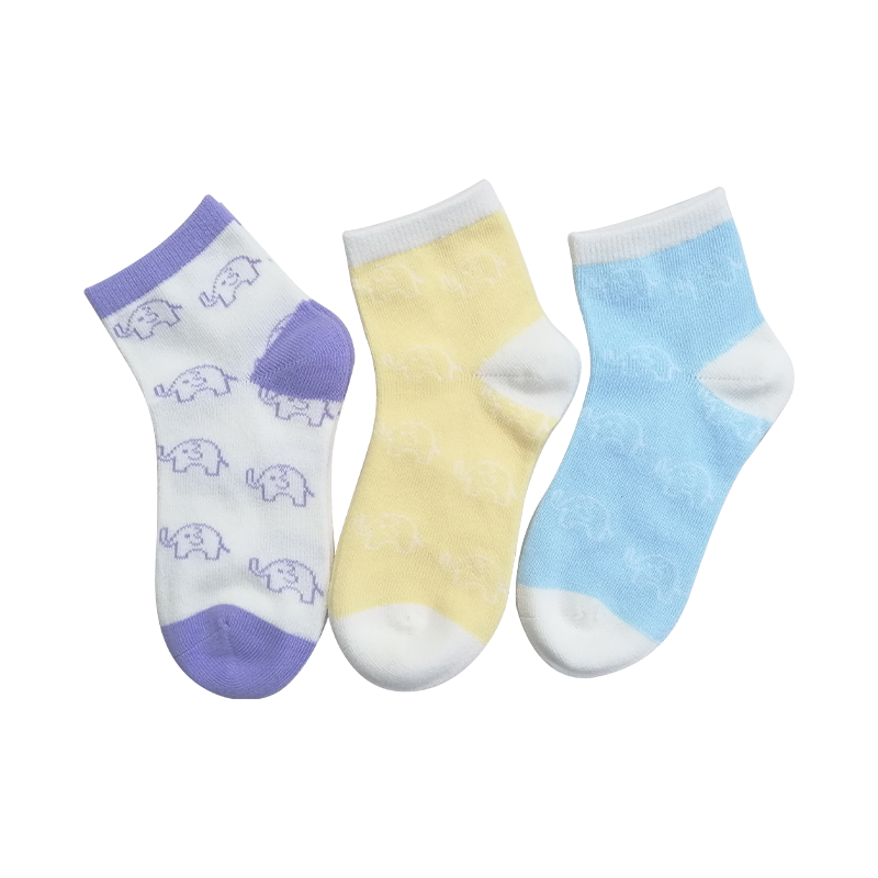 Calcetines infantiles estampado elefante